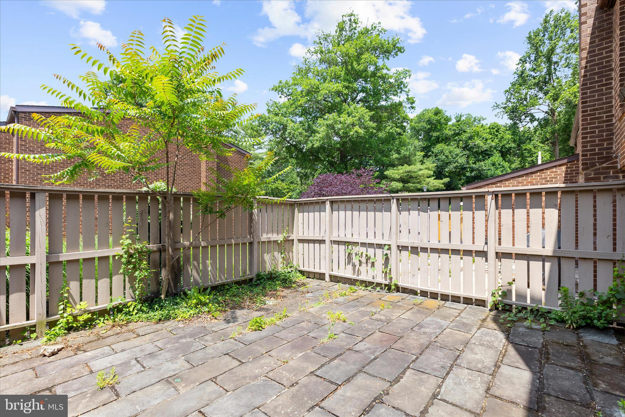 24 Fencepost Court, Unit G Baltimore, MD 21208 - Photo 45 of 54 Private Fenced Rear Patio