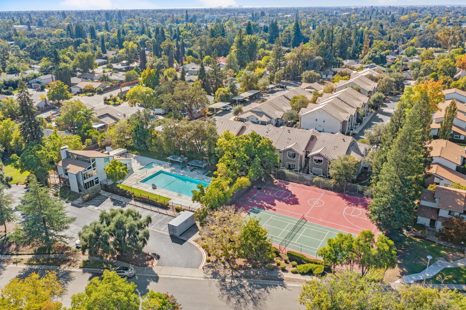 5861 Muldrow Road Sacramento, CA 95841 - Photo 36 of 38 an aerial view of residential house with outdoor space