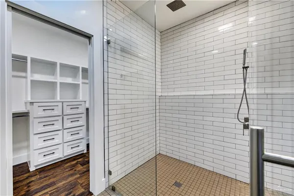 a view of closet