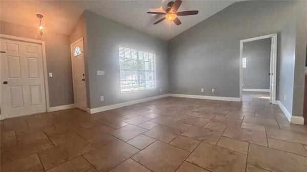 a view of empty room