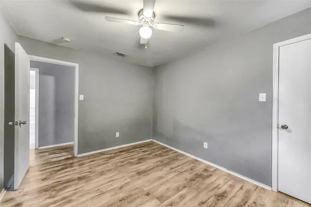 wooden floor in an empty room