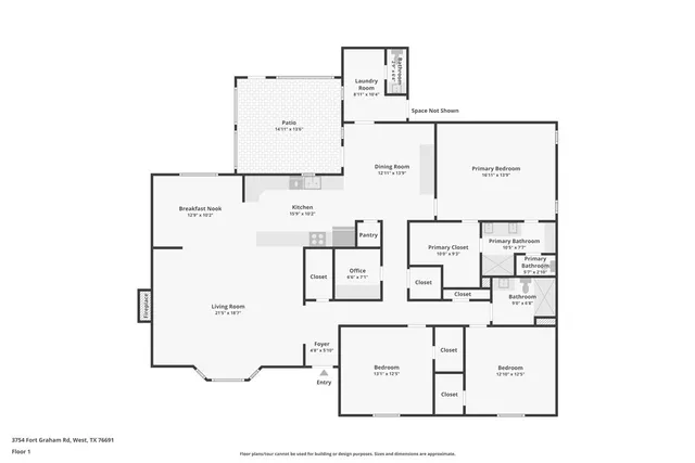 $679,900 | 3754 Ft Graham Road, West, TX 76691