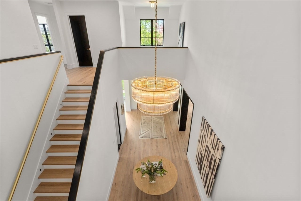 279 Fuller Street Newton, MA 02465 - Photo 29 of 42 a close view of dining table with wooden floor