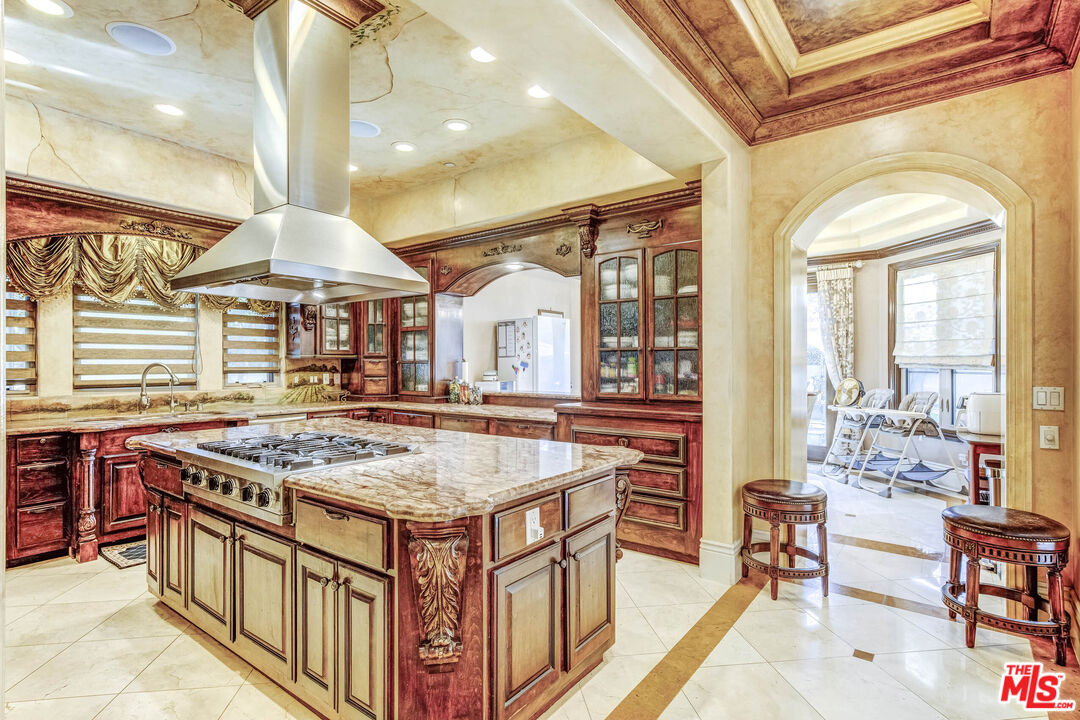 8336 Lexington Road Downey, CA 90241 - Photo 13 of 49 a view of a kitchen counter top space