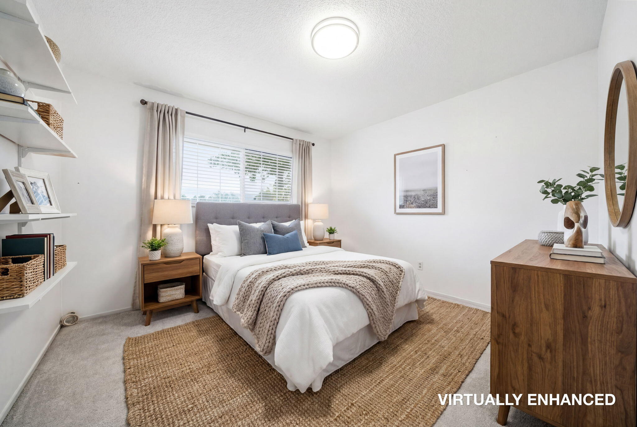 6927 Riata Drive Redding, CA 96002 - Photo 22 of 39 a bedroom with a bed and a dresser