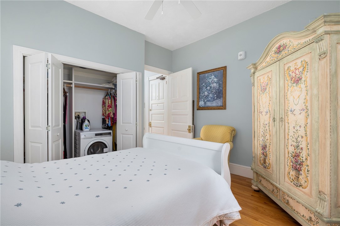 434 Bellevue Avenue, Unit 2B Newport, RI 02840 - Photo 19 of 27 Bedroom - Laundry in Closet