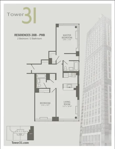 $8,695 | 9 West 31st Street, Unit PH2B | Midtown South