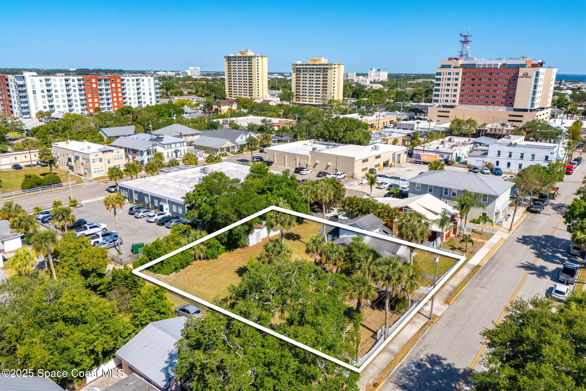 2106 Vernon Place Melbourne, FL 32901 - Photo 10 of 48 a view of a city with tall buildings