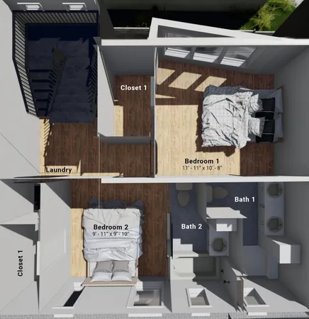 a front view of a house with cars parked