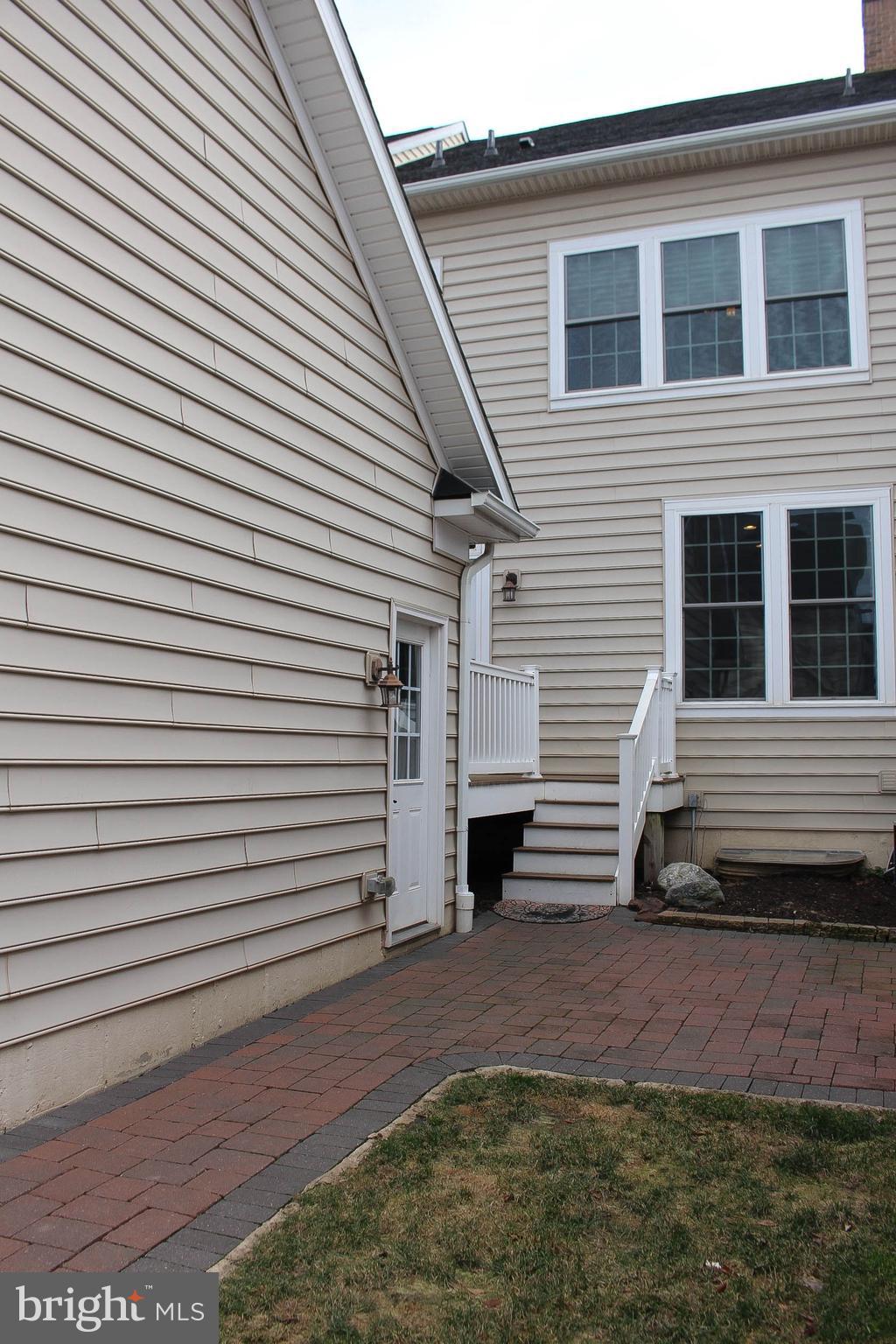 3731 William Daves Road Doylestown, PA 18902 - Photo 38 of 40 Patio and Garage Entrance