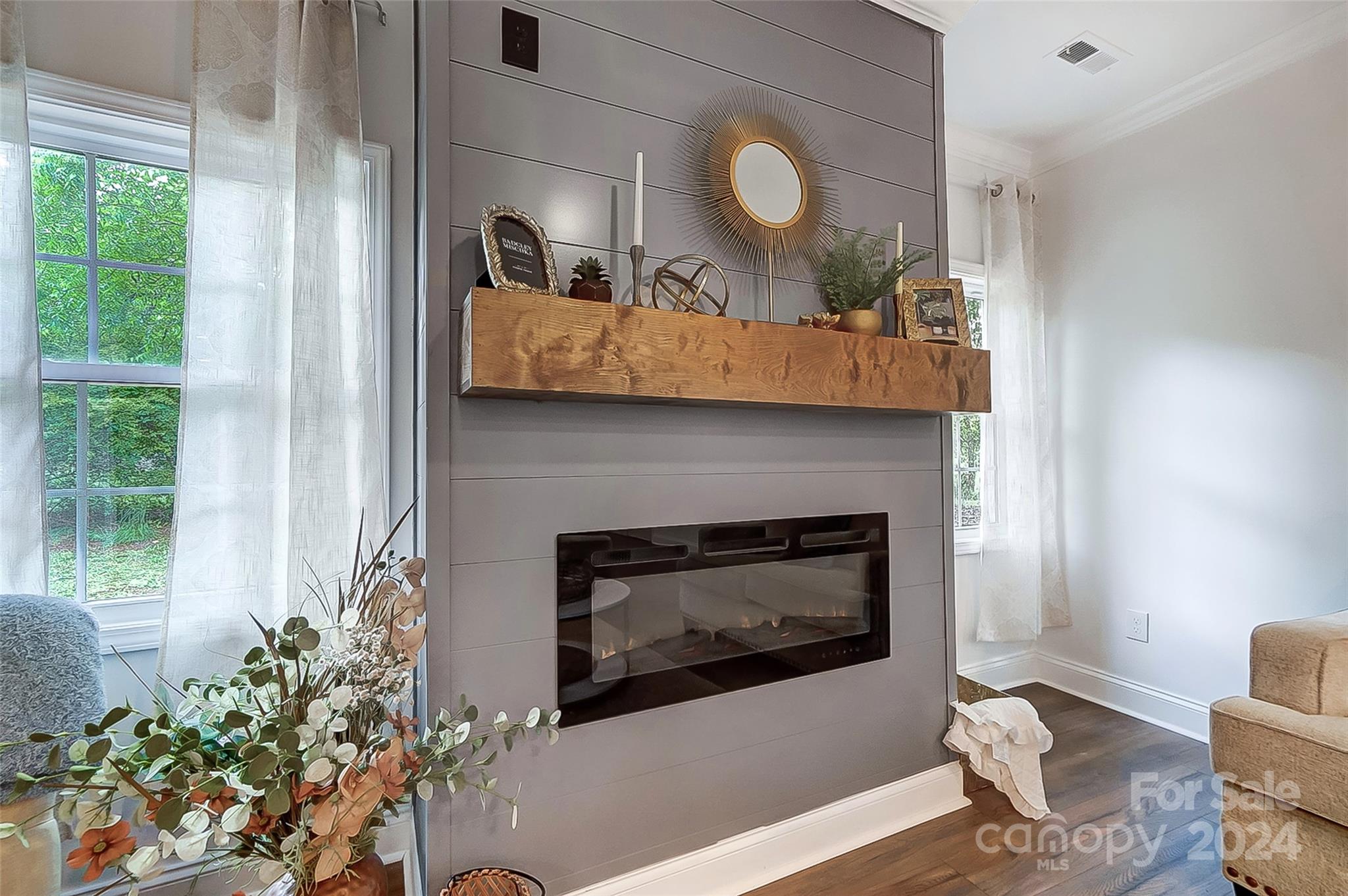 1129 Duckwood Road Lancaster, SC 29720 - Photo 13 of 48 a living room with furniture and a fireplace