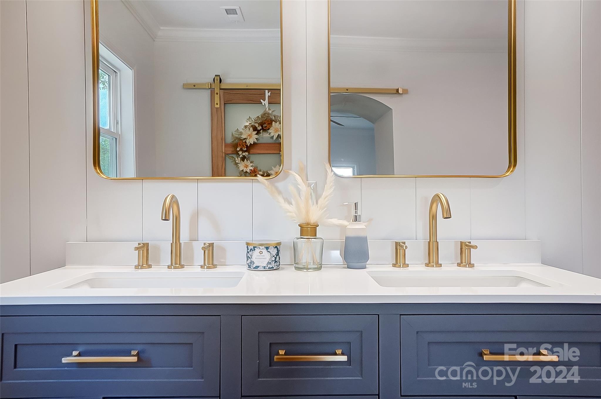 1129 Duckwood Road Lancaster, SC 29720 - Photo 32 of 48 a bathroom with a sink and a mirror