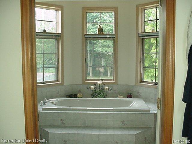 804 North Kellogg Road Howell, MI 48843 - Photo 31 of 61 MASTER BATH-PRIVACY WITH SHADES OPEN-JET TUB