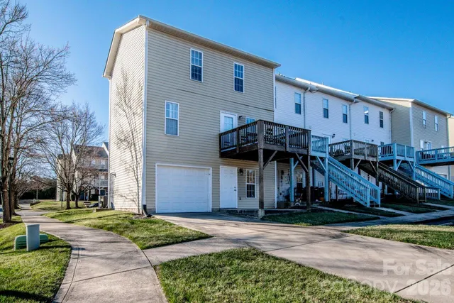 a view of a house with street
