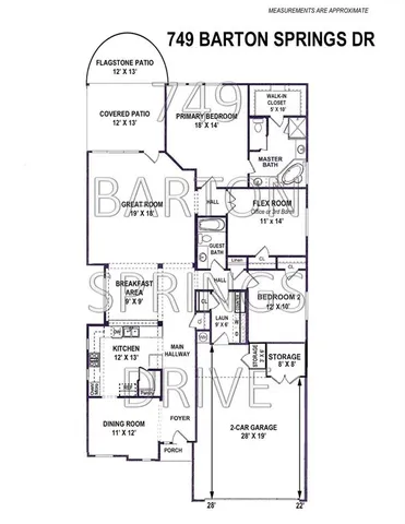 $550,000 | 749 Barton Springs Drive, Fairview, TX 75069