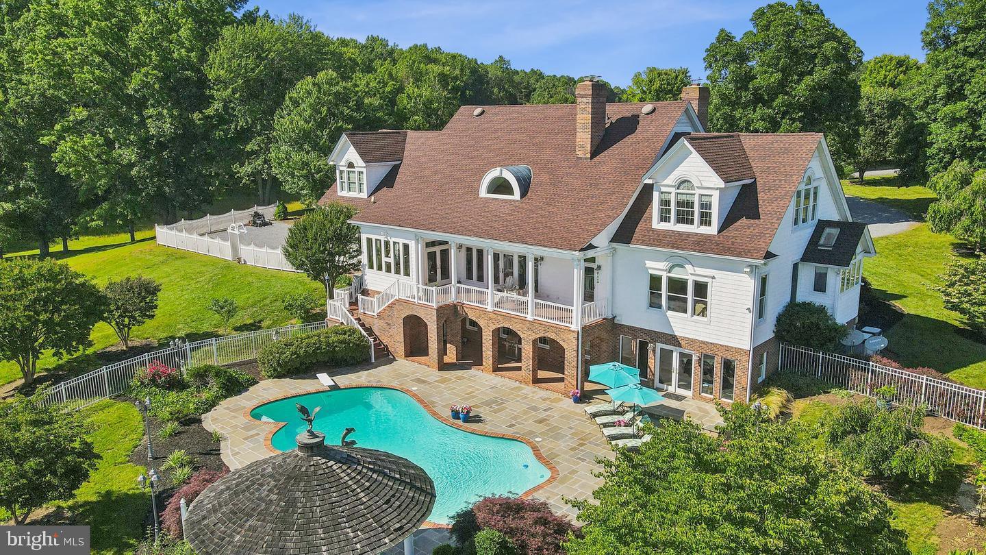 17235 Whisper Hill Road Culpeper, VA 22701 - Photo 22 of 24 an aerial view of a house