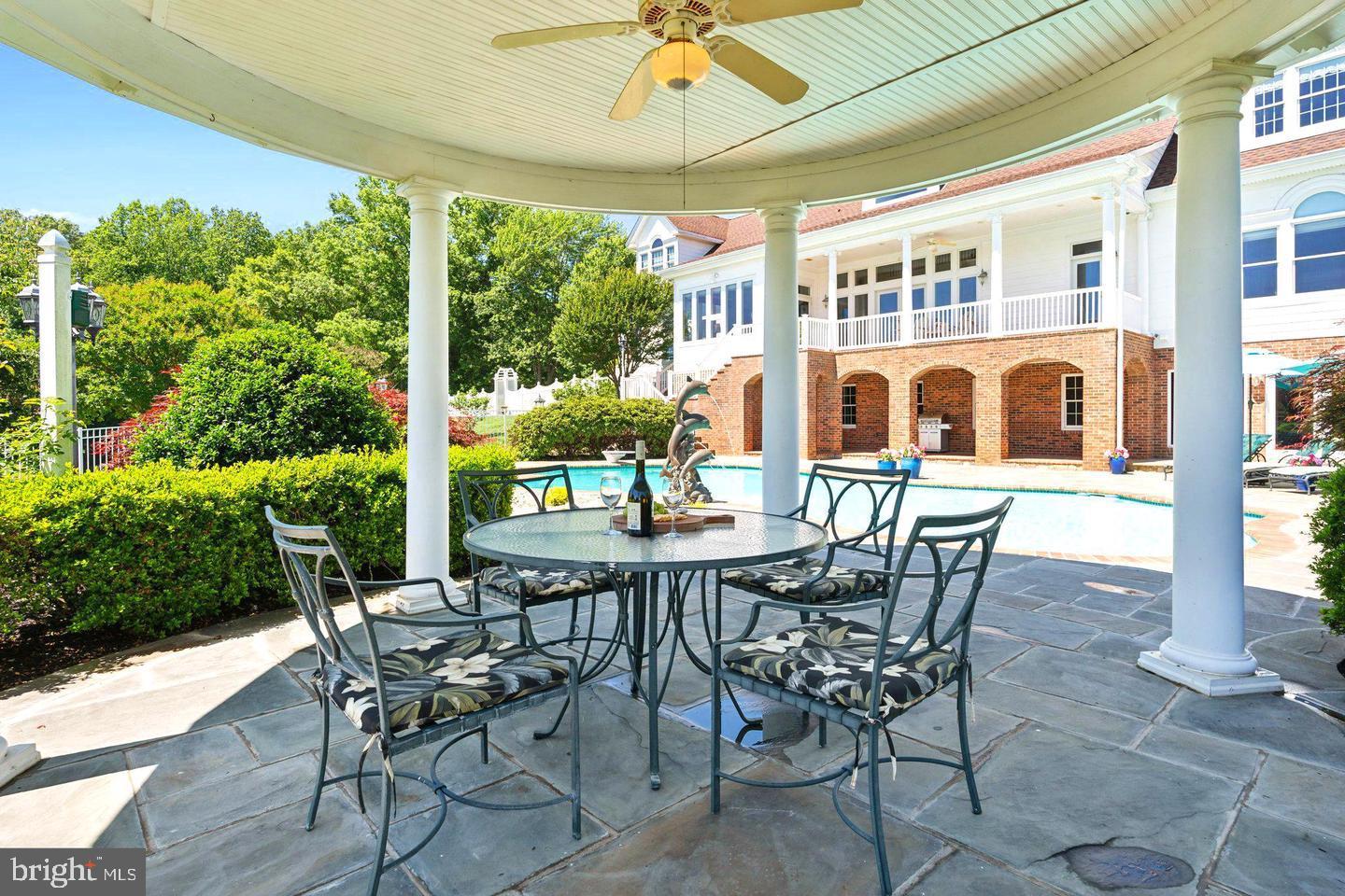 17235 Whisper Hill Road Culpeper, VA 22701 - Photo 5 of 24 a view of a dining room with furniture window and outside view