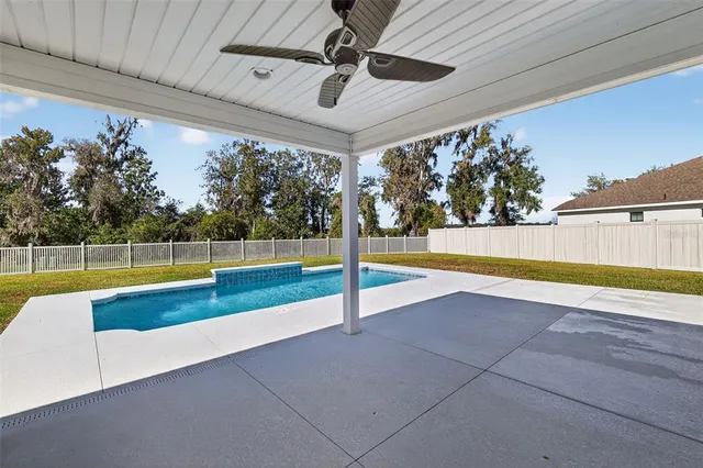 a view of an indoor swimming pool