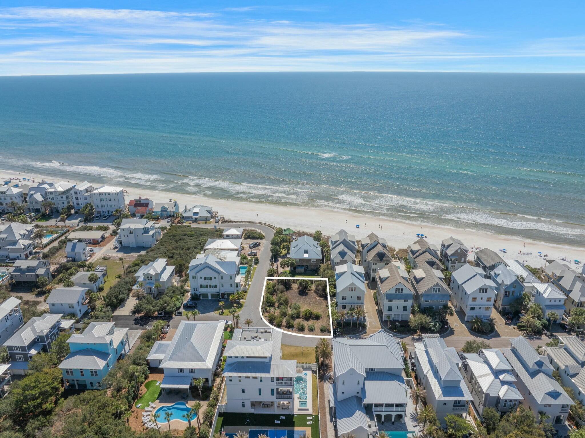 155 South Winston Ln Inlet Beach Inlet Beach, FL 32461 - Photo 6 of 21 a view of a ocean with beach