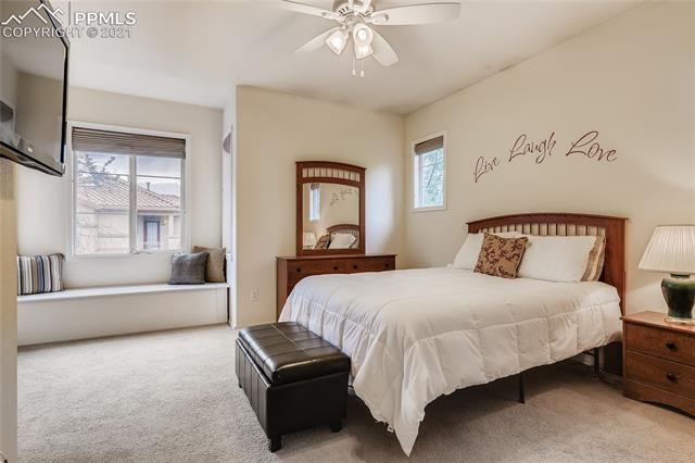 3207 Atrium Point Colorado Springs, CO 80906 - Photo 14 of 27 Master bedroom with cozy window seat!
