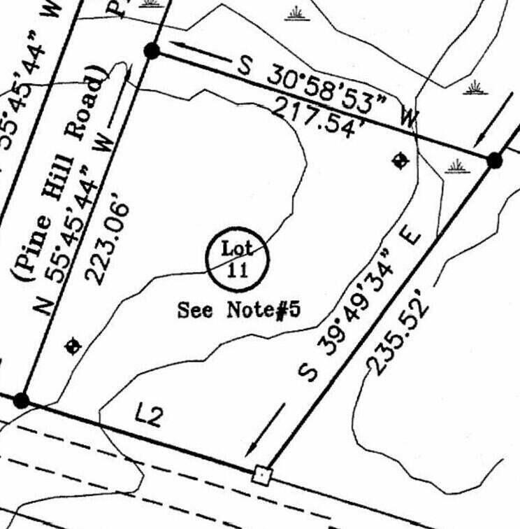 Lot #11 Pine Hill Road Palermo, ME 04354 - Photo 3 of 4 Lot 11 Survey