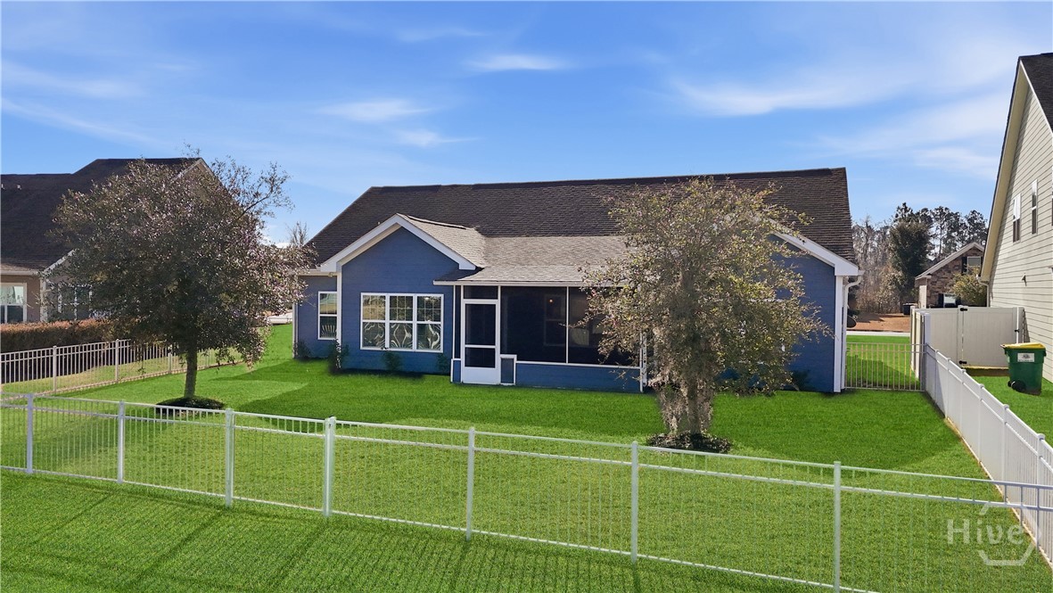 45 Belle Gate Court Pooler, GA 31322 - Photo 30 of 34 Back Yard