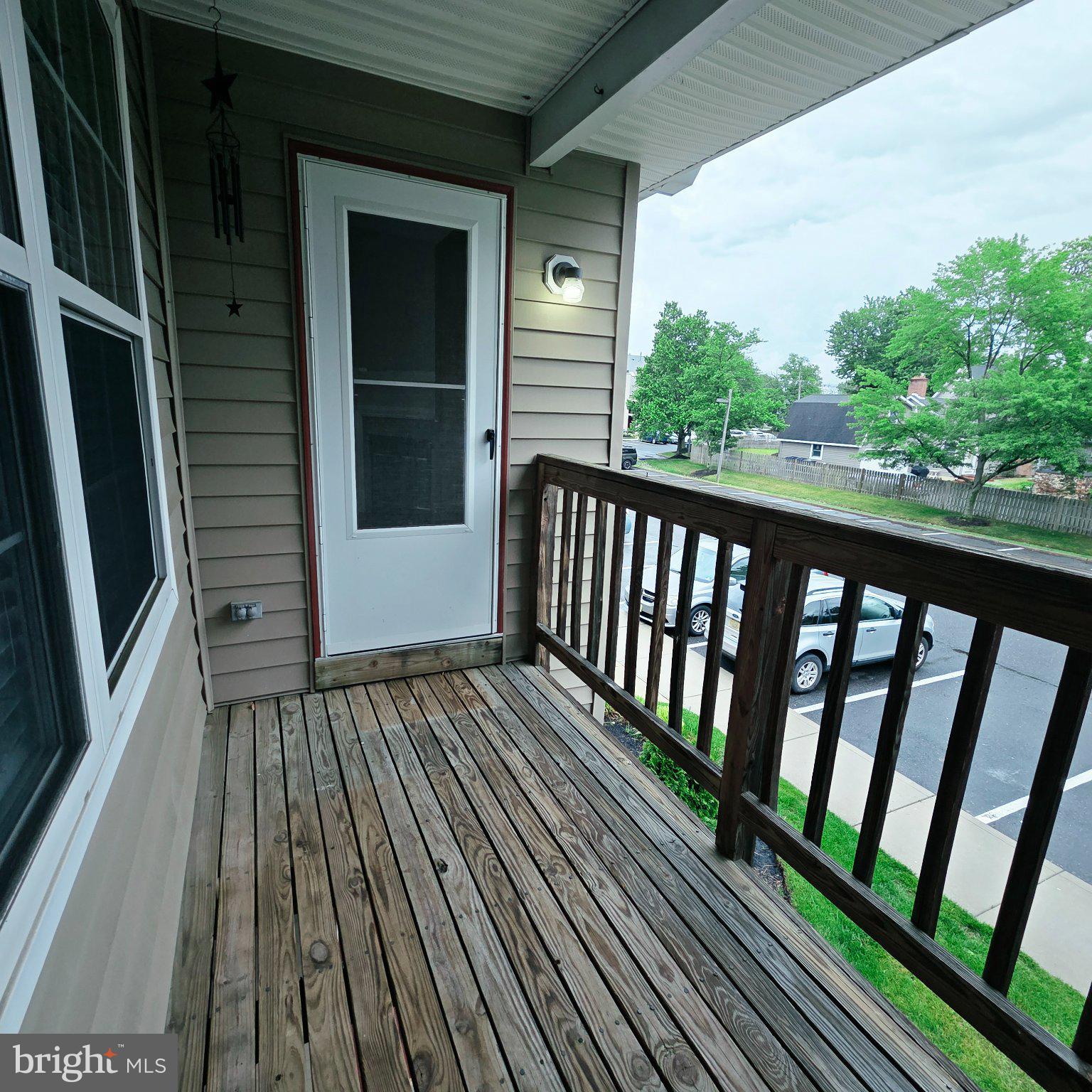208 Ashley Run Voorhees, NJ 08043 - Photo 22 of 23 a view of backyard with wooden floor and fence