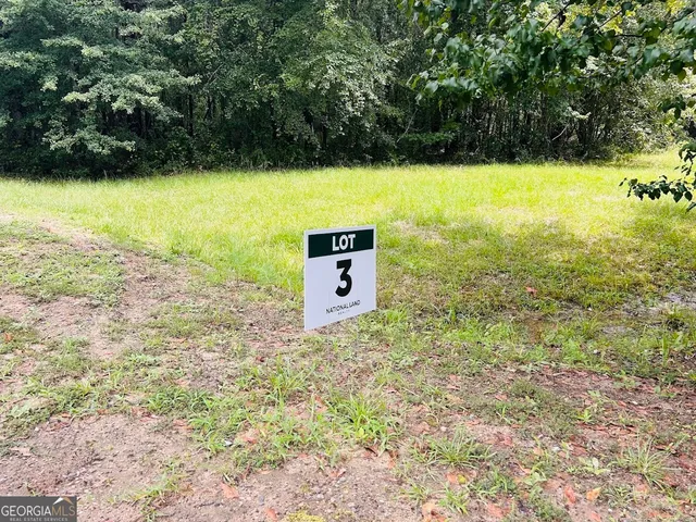 a view of a big yard with an outdoor space