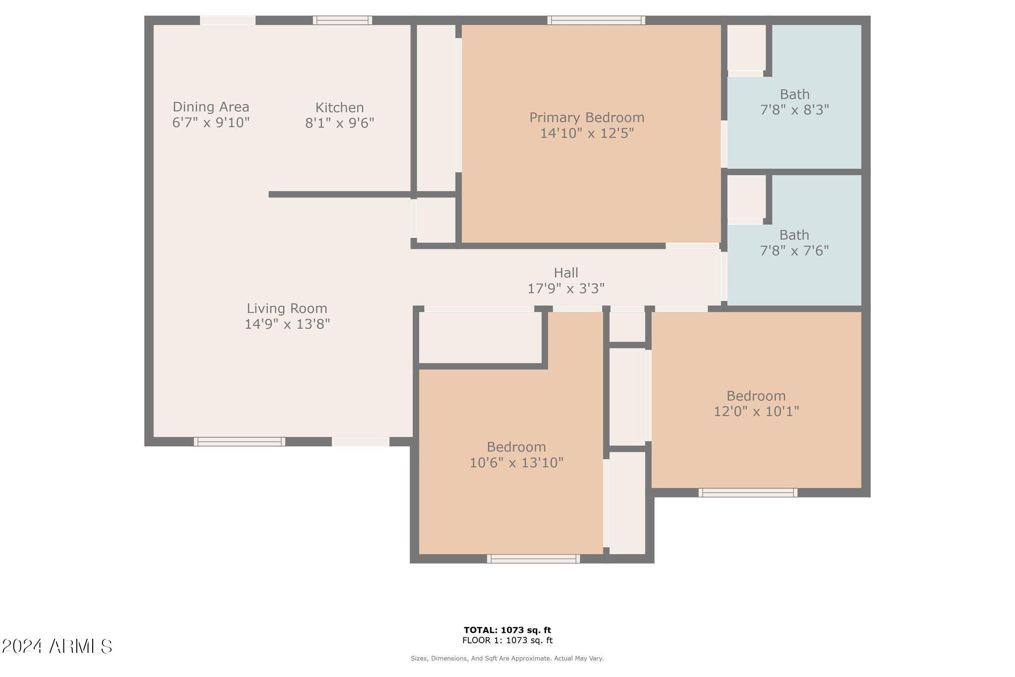 863 South Sunset Snowflake, AZ 85937 - Photo 30 of 30 Floor plan