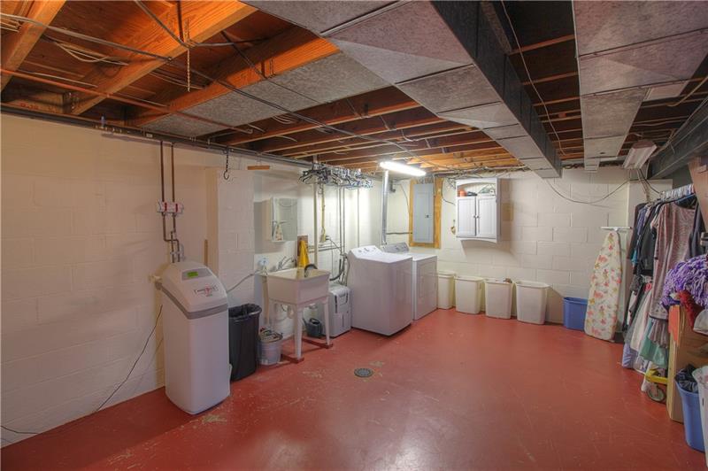 2014 Clayton Road Beaver Falls, PA 15010 - Photo 18 of 24 Laundry area of the lower level.