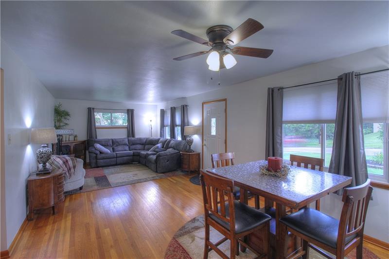 2014 Clayton Road Beaver Falls, PA 15010 - Photo 7 of 24 View 2 of the Dining and Living Area. Such an inviting, well maintained home!