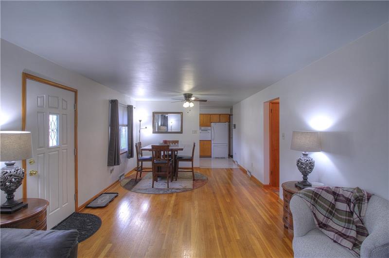 2014 Clayton Road Beaver Falls, PA 15010 - Photo 8 of 24 Open Living & Dining Rooms encourages easy conversation! Larger than it appears.