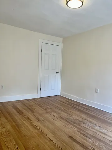 a view of empty room
