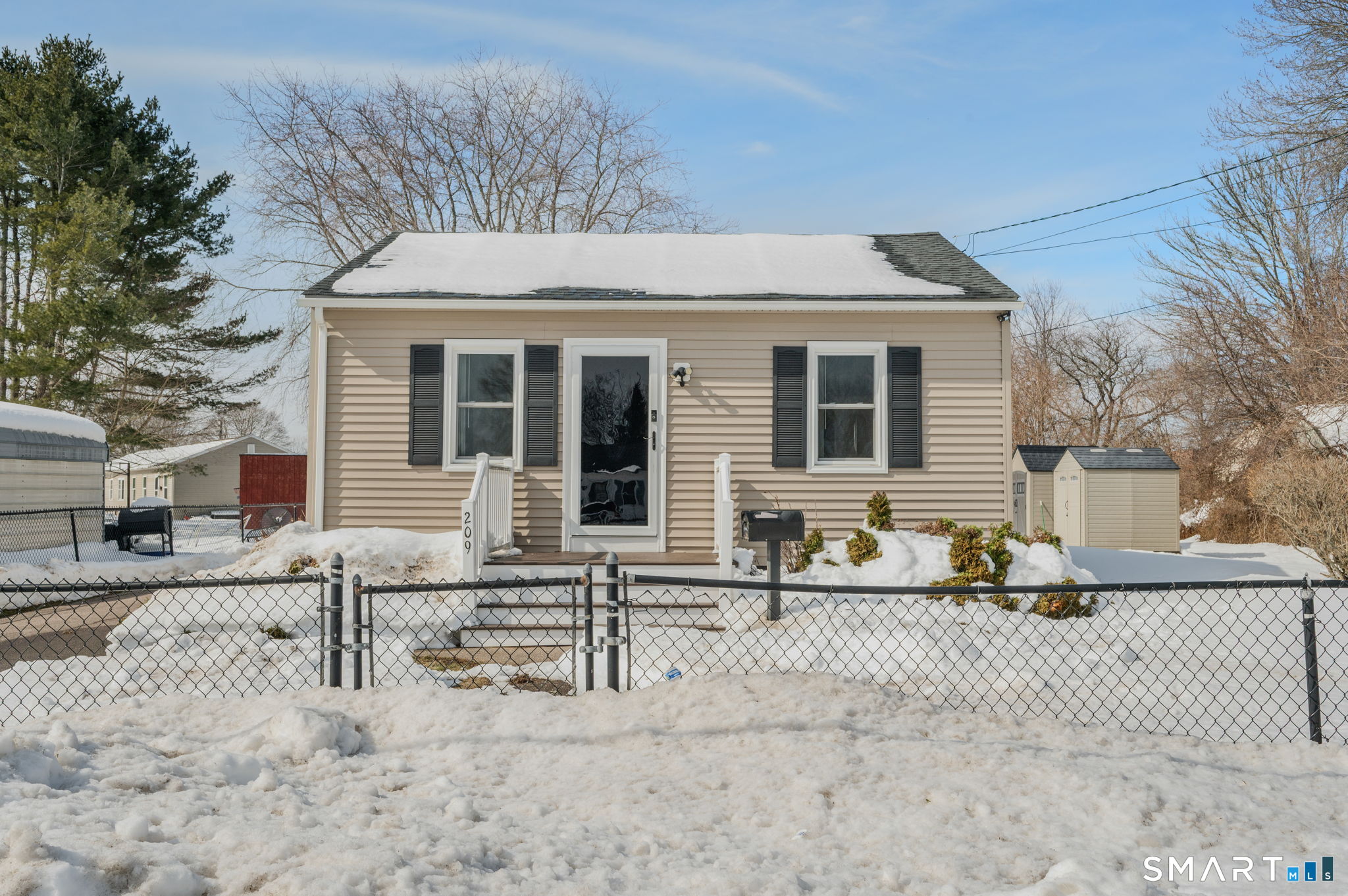 209 Midway Ovl Groton, CT 06340 - Photo 3 of 31 a front view of house with street