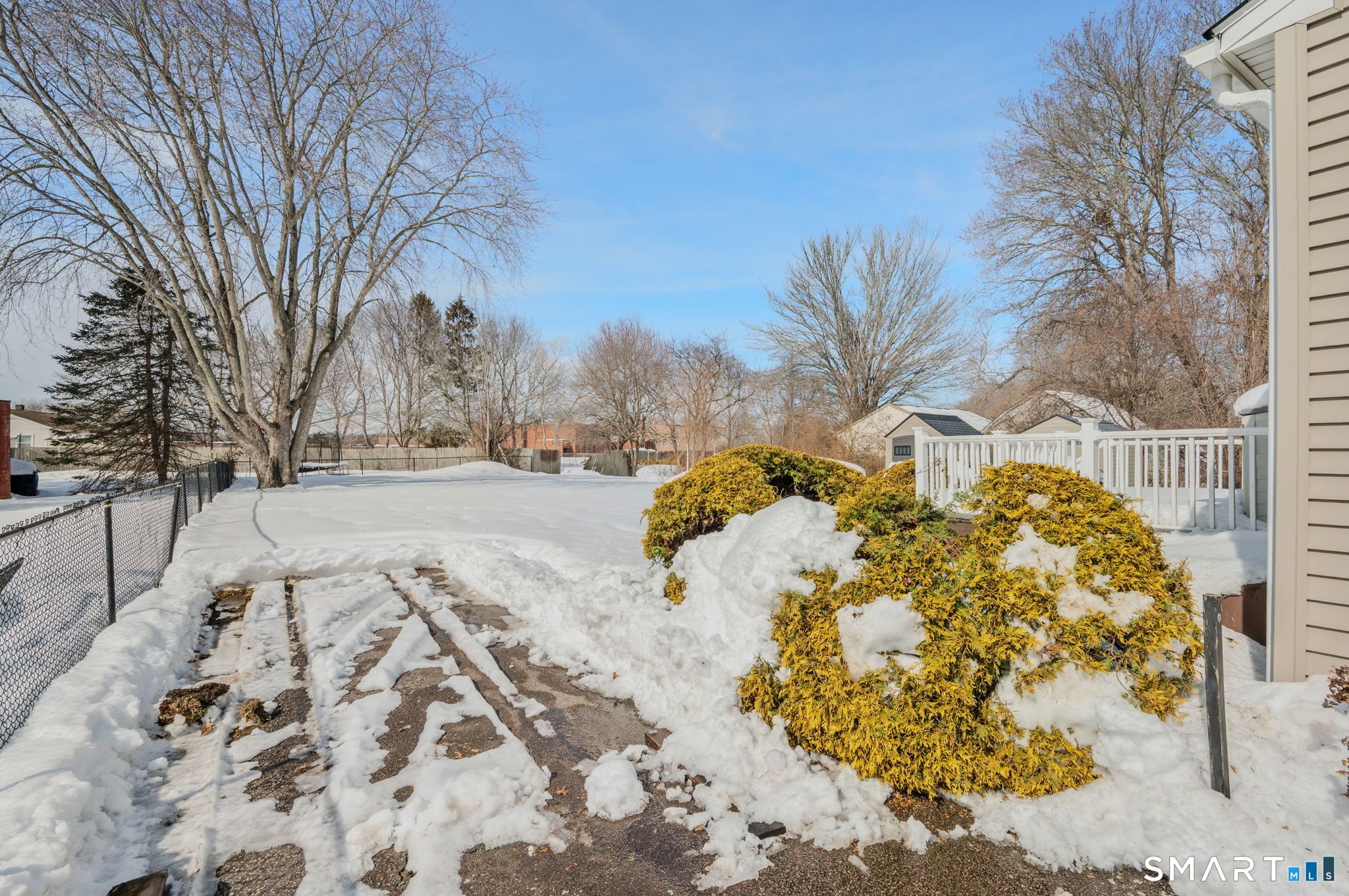 209 Midway Ovl Groton, CT 06340 - Photo 5 of 31 a view of back yard of the house