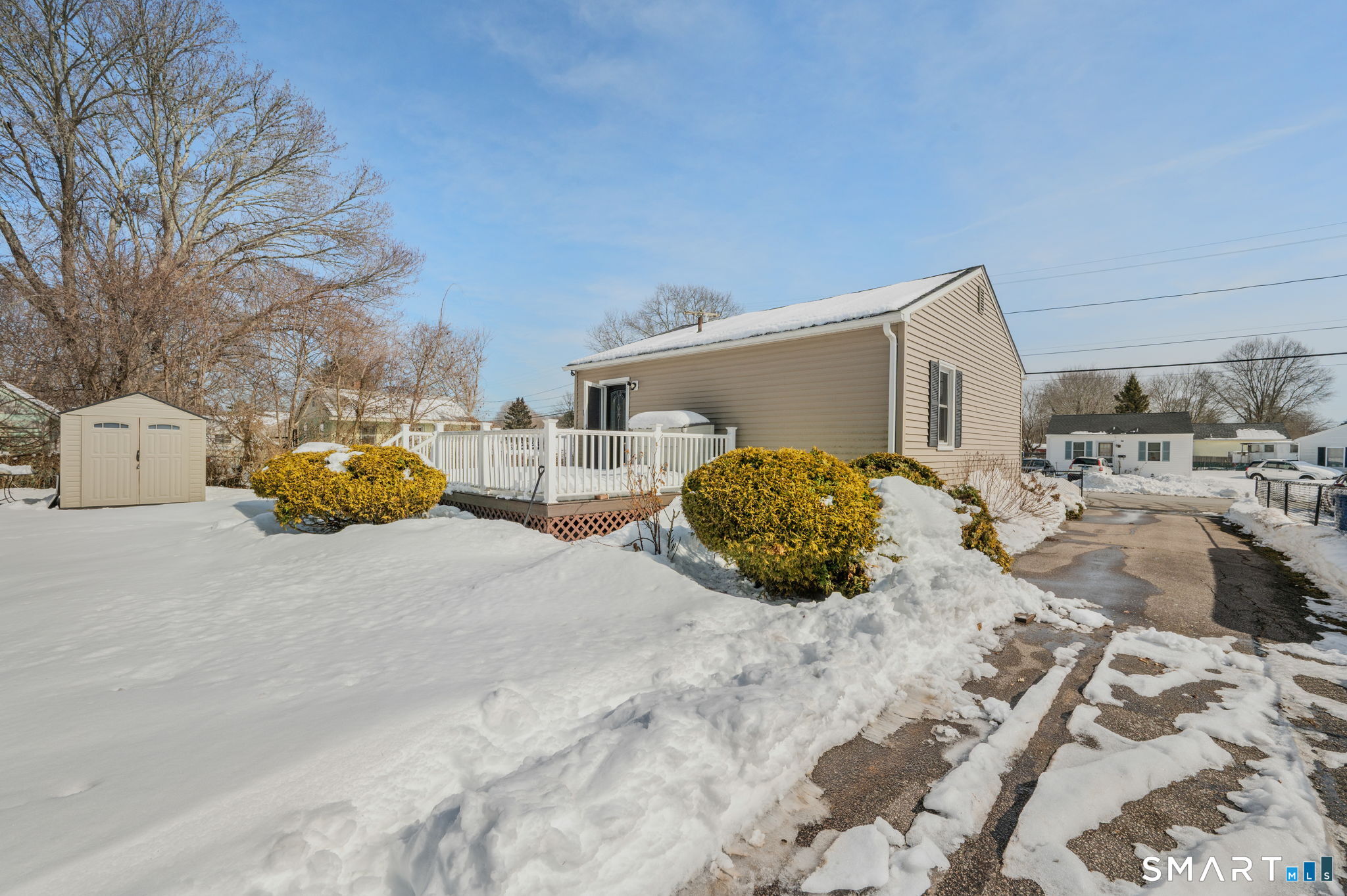 209 Midway Ovl Groton, CT 06340 - Photo 7 of 31 a view of back yard of the house