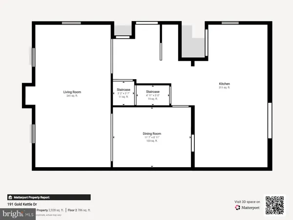 $525,000 | 191 Gold Kettle Drive, Gaithersburg, MD 20878