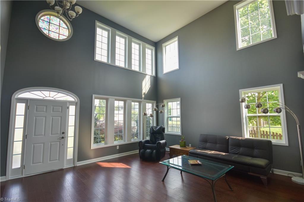 4608 River Valley Road High Point, NC 27265 - Photo 7 of 28 Tons of natural light in the formal living room.