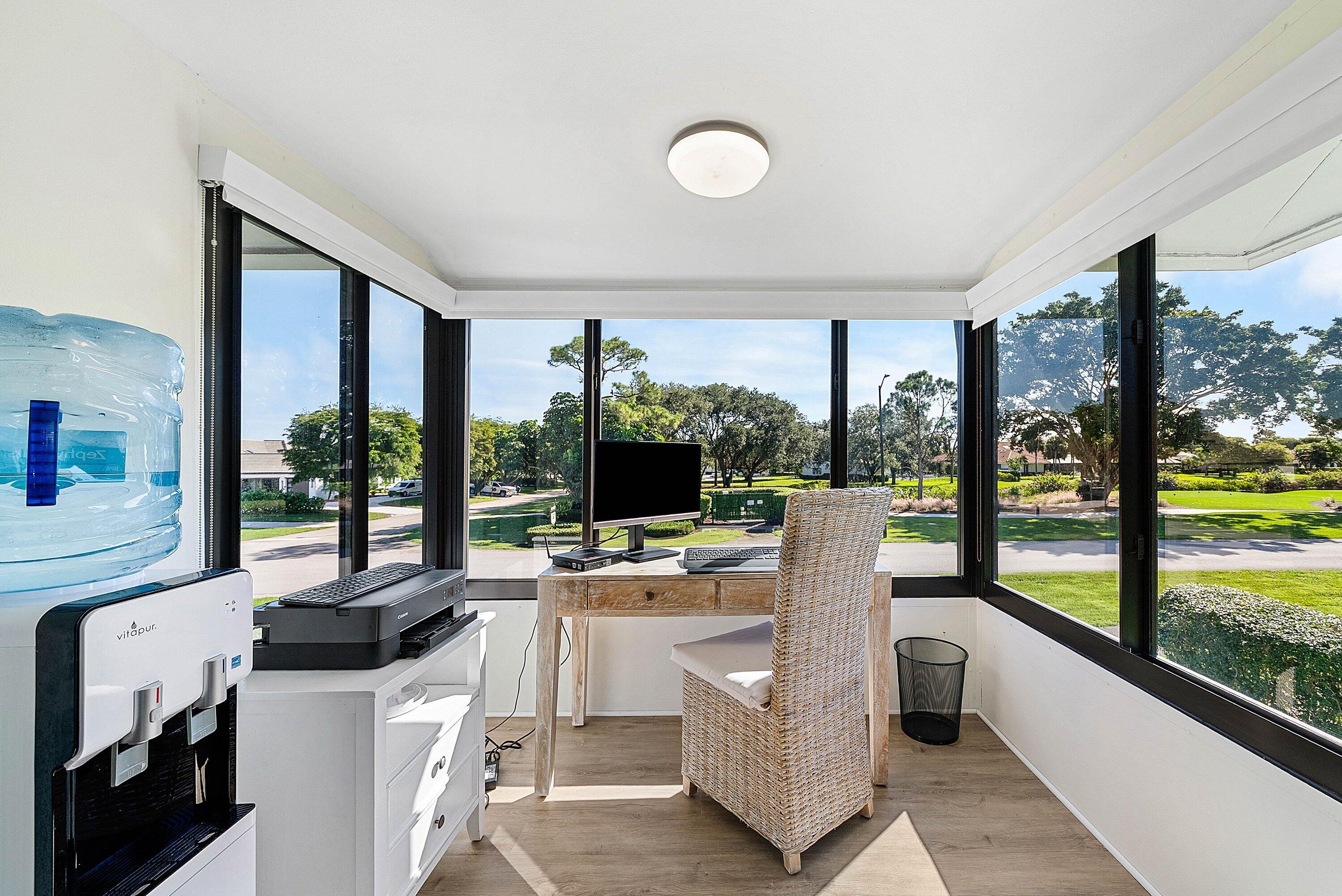 10301 Quail Covey Road, Unit HIBISCUS S Boynton Beach, FL 33436 - Photo 17 of 55 Dining porch