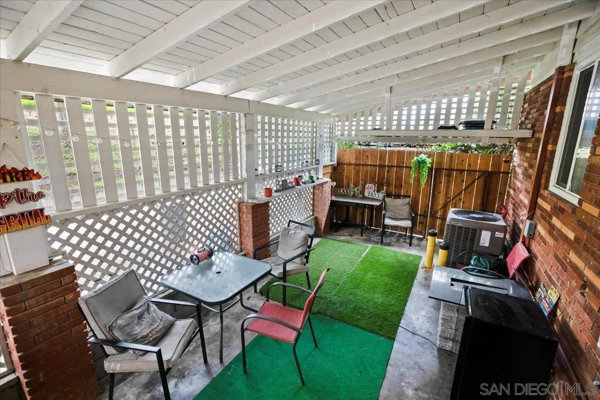 8719 Gardena Road Lakeside, CA 92040 - Photo 22 of 38 a view of a chairs and table in patio