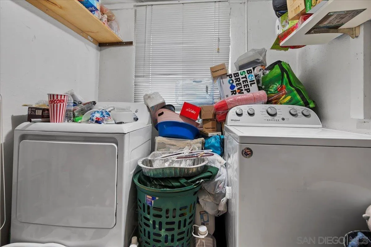 8719 Gardena Road Lakeside, CA 92040 - Photo 32 of 38 a utility room with dryer and washer