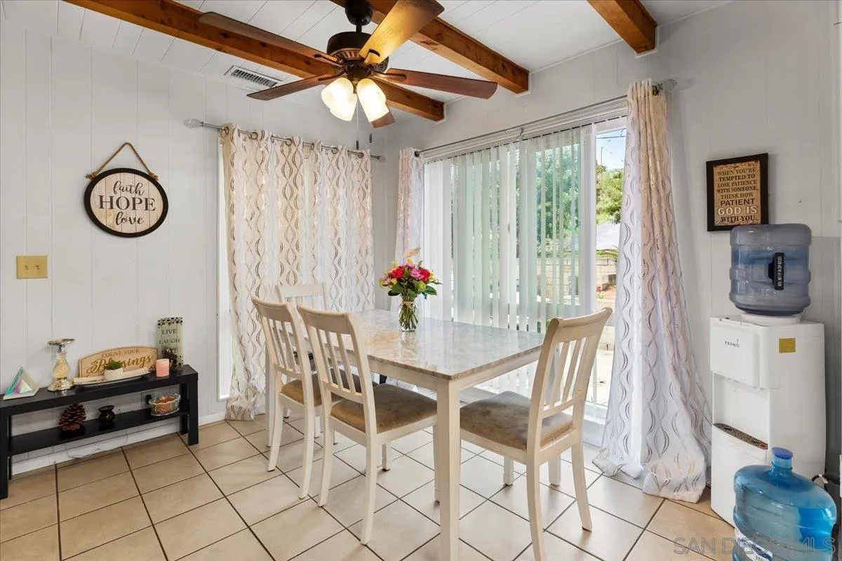 8719 Gardena Road Lakeside, CA 92040 - Photo 6 of 38 a view of a dining room with furniture window and outside view