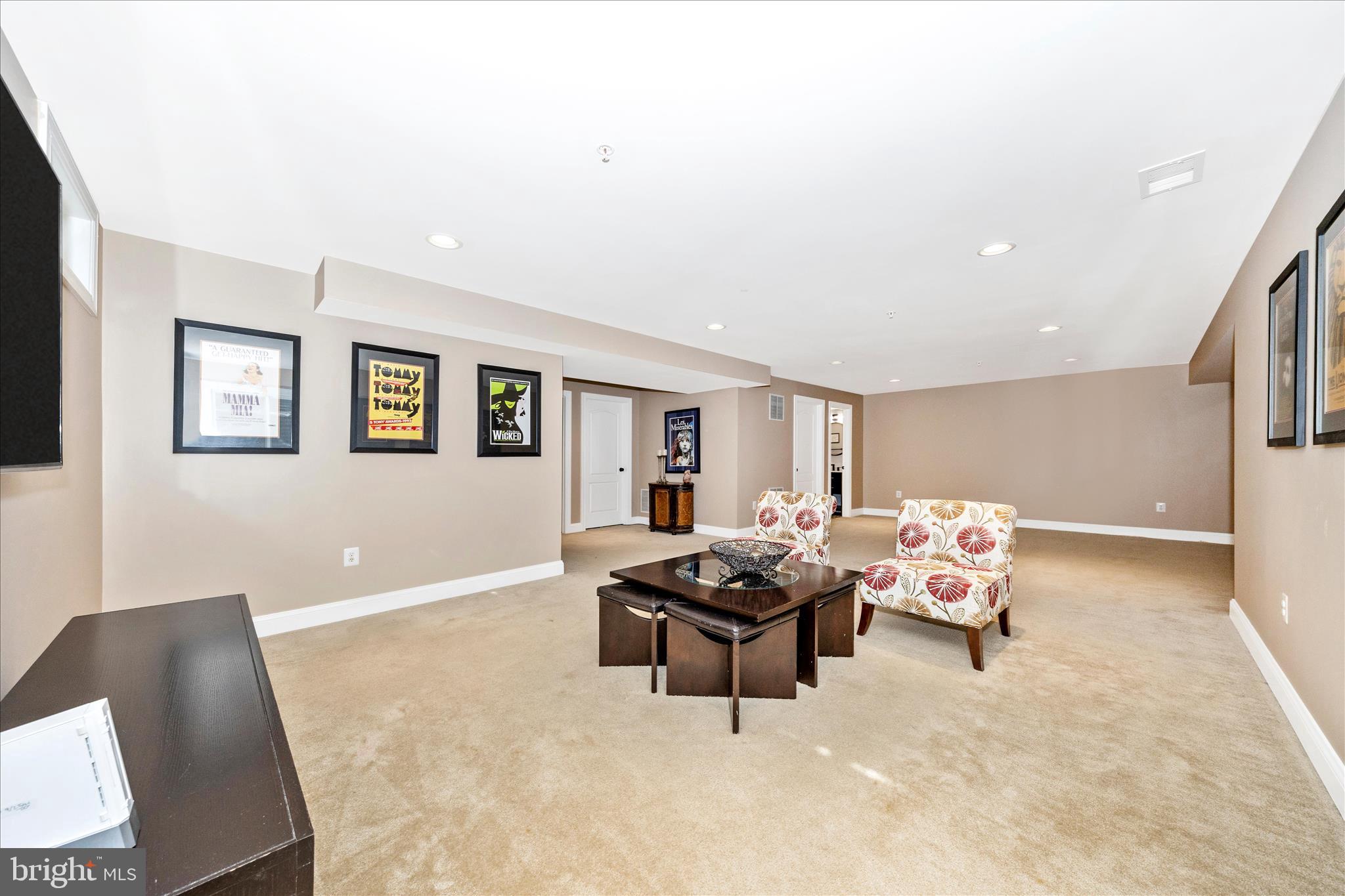 748 Potomac View Parkway Brunswick, MD 21716 - Photo 41 of 72 Huge Rec Room in Basement