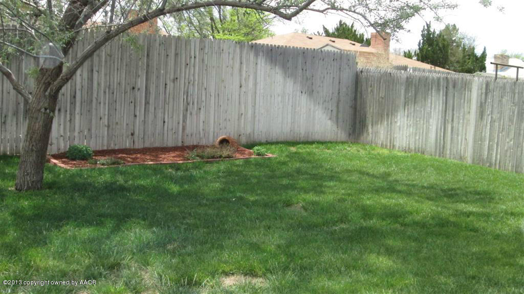 4211 Relatta Avenue Amarillo, TX 79110 - Photo 27 of 41 a view of an outdoor space and a yard