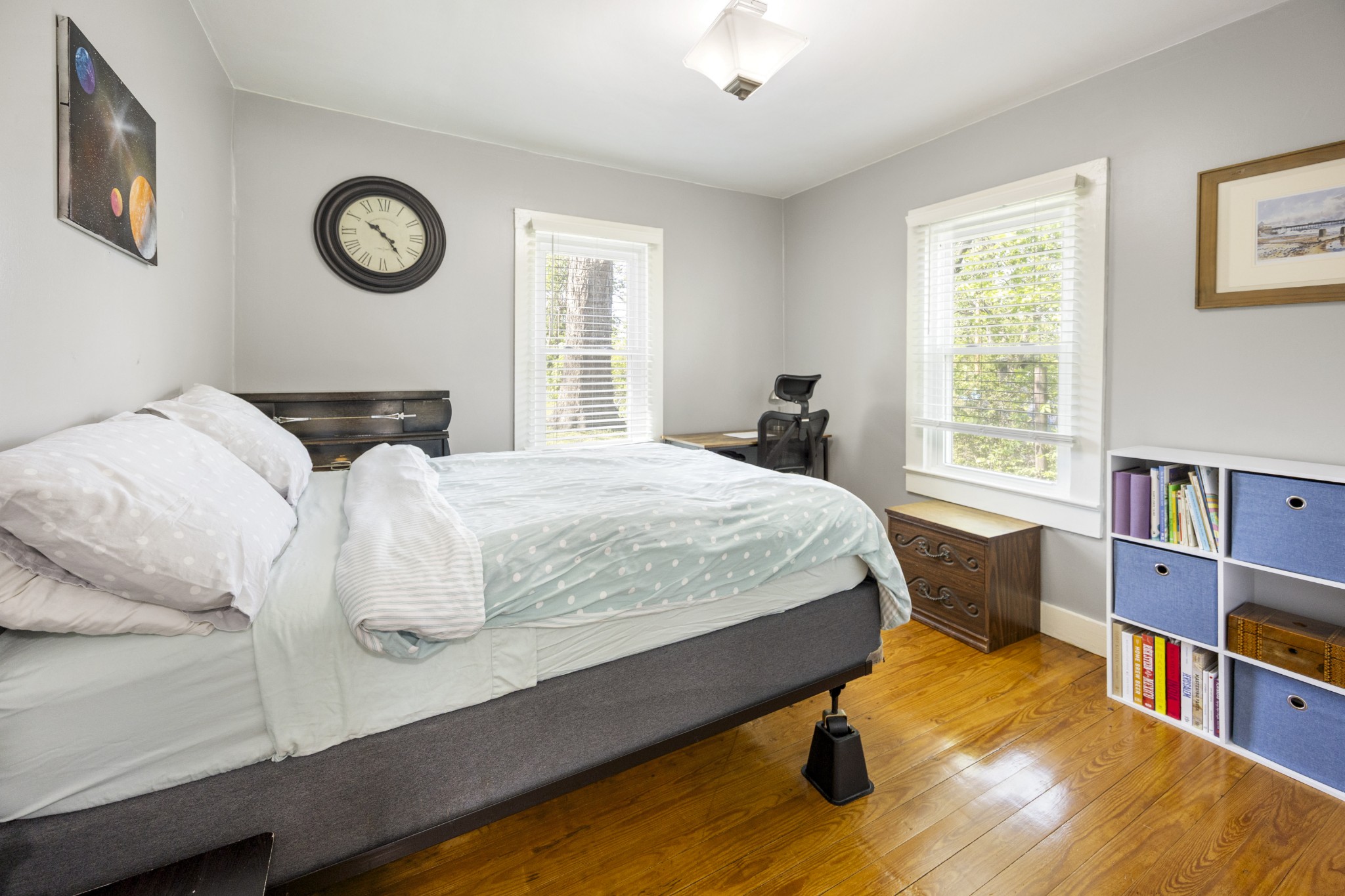 905 Nicholson Street Decherd, TN 37324 - Photo 13 of 27 a bedroom with a bed and a window