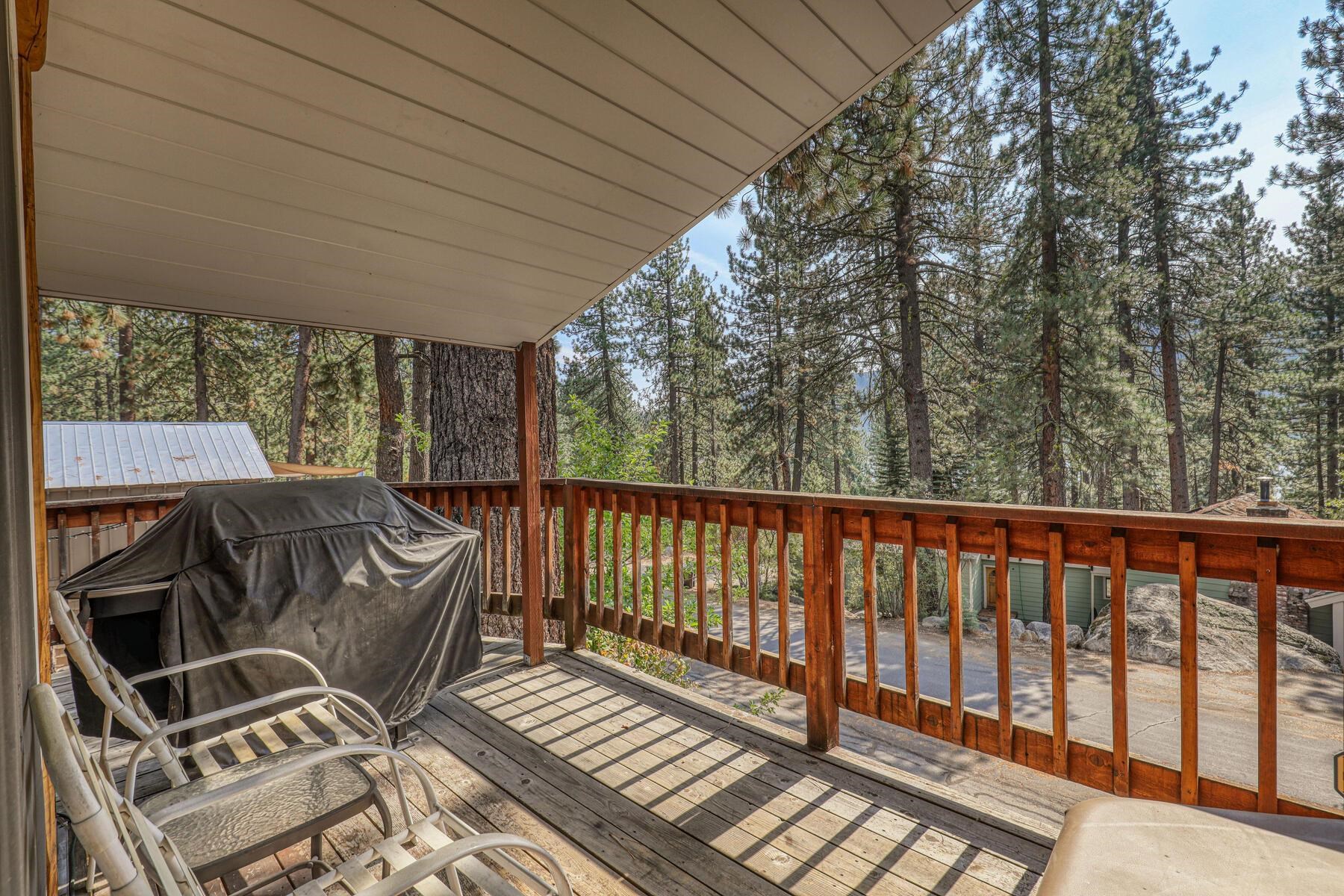 13746 Mogul Way Truckee, CA 96161 - Photo 2 of 21 a view of balcony with wooden floor and outdoor seating