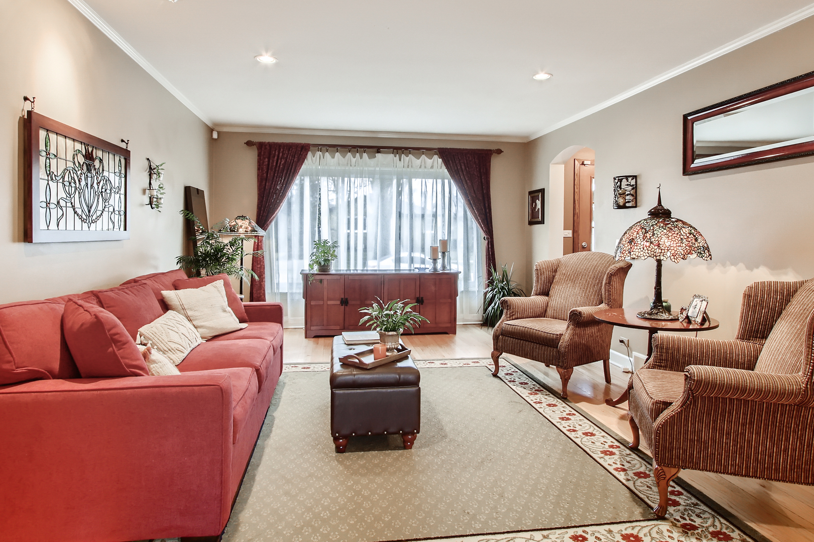 50 Northgate Road Riverside, IL 60546 - Photo 7 of 33 a living room with furniture and a large window