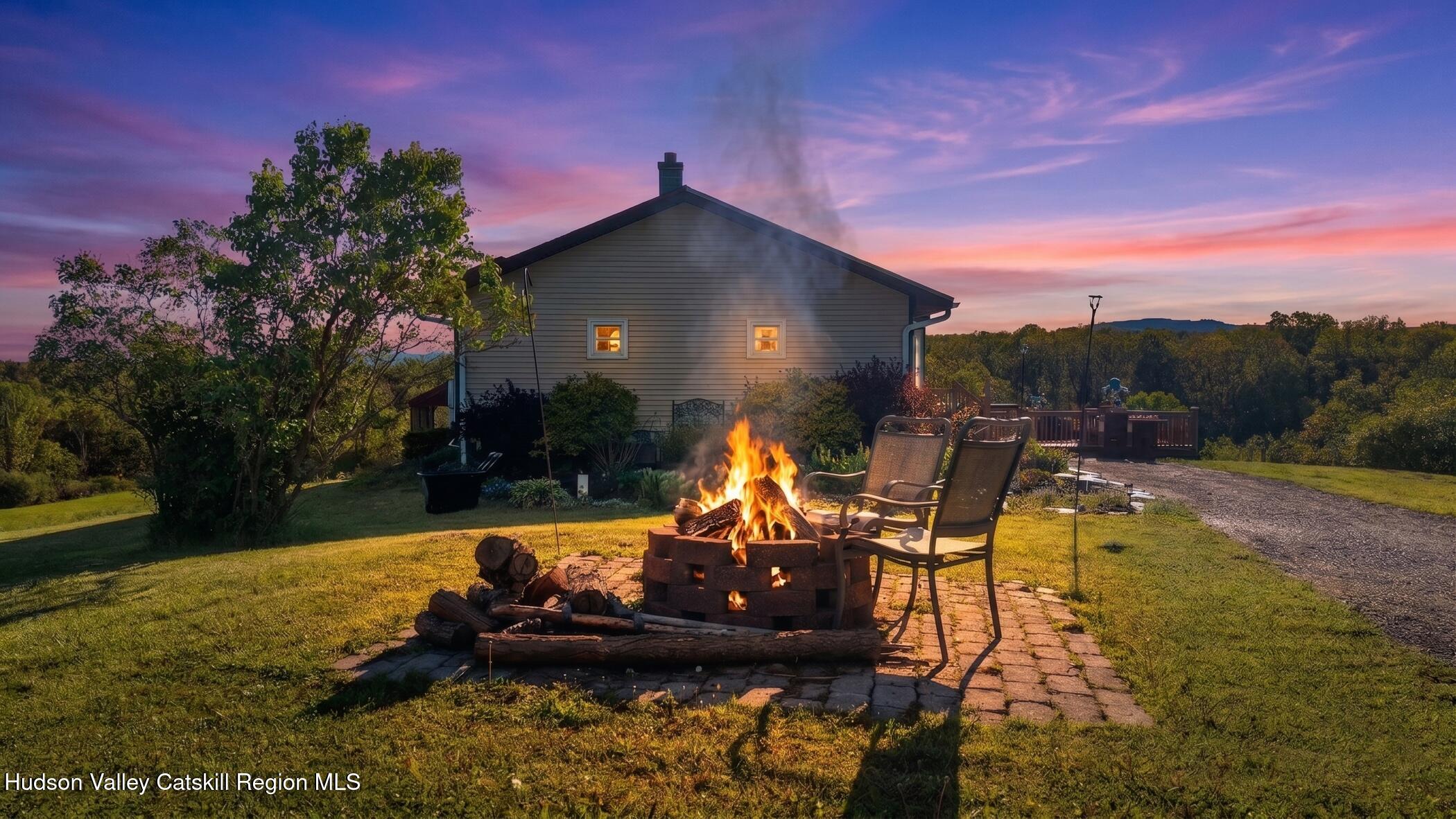 715 Embought Road Catskill, NY 12414 - Photo 3 of 37 Twilight-Fire
