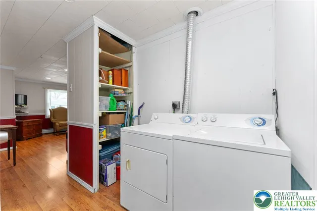 a view of washer and dryer