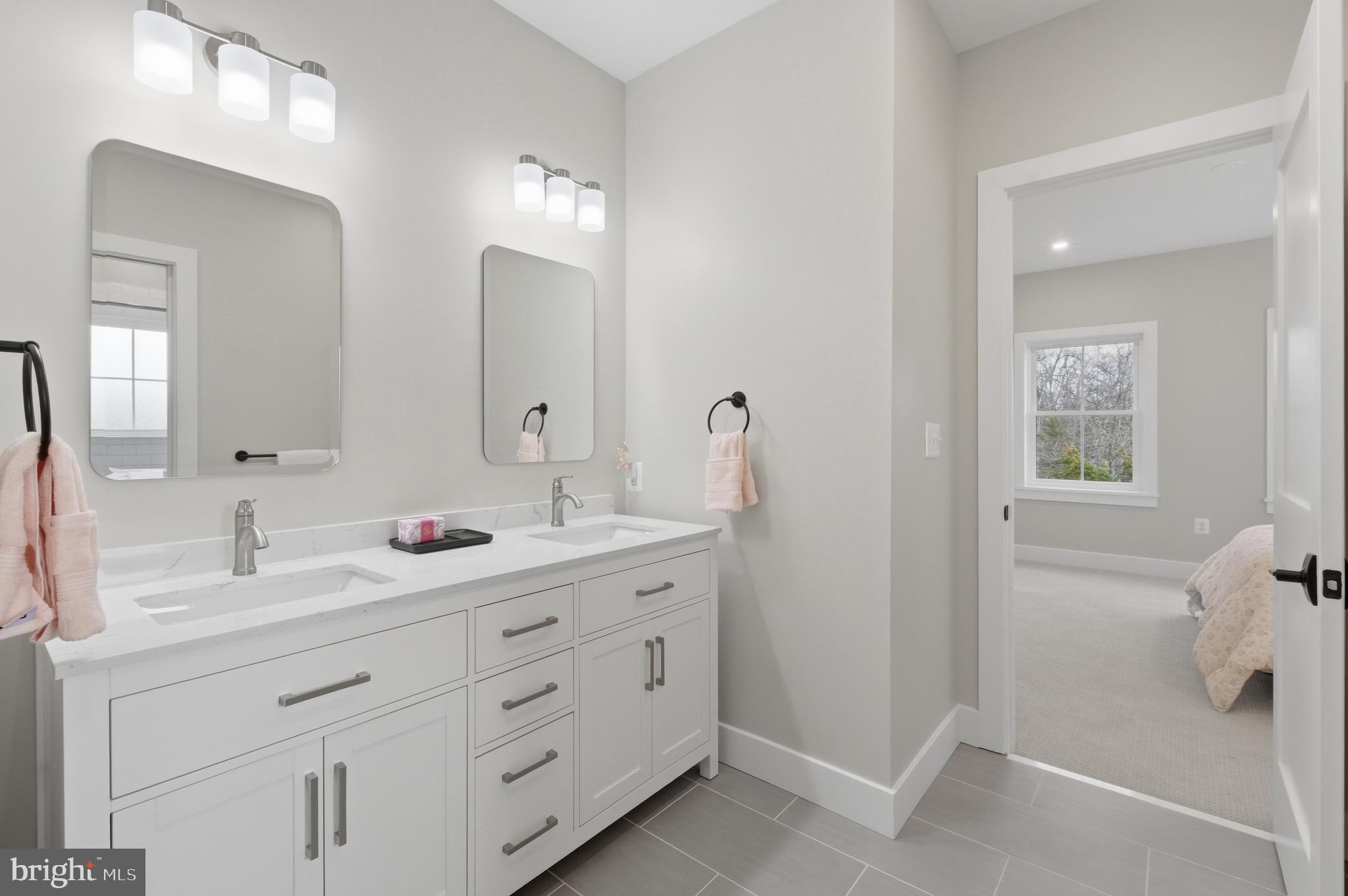 1304 Gahant Road Alexandria, VA 22308 - Photo 25 of 56 Jack and Jill Bathroom